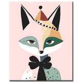 Paint by Numbers for Kids Carnival Fox