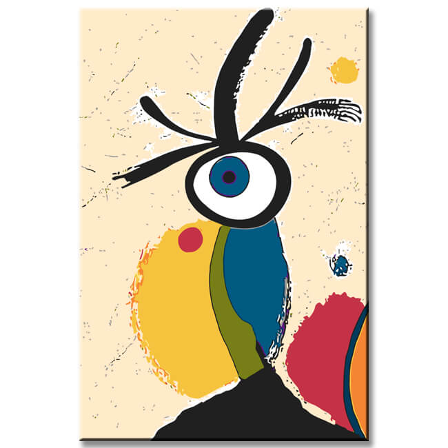 Painting by Numbers Art Colored Line Drawing Figures Creative II