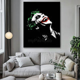 Painting by Numbers Joker Portrait