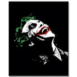 Painting by Numbers Joker Portrait