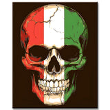 Paint by Numbers Skullitaly