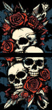 Painting by Numbers Skull Witch 2-Panel