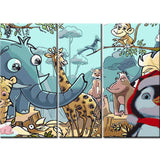 Painting by Numbers Children's Motif Illustration Animals