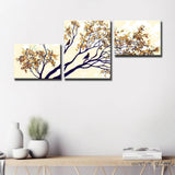 Painting by Numbers Tree and Branches Illustration Nature