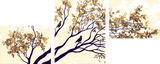 Painting by Numbers Tree and Branches Illustration Nature