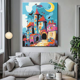 Painting by Numbers Cat Castle