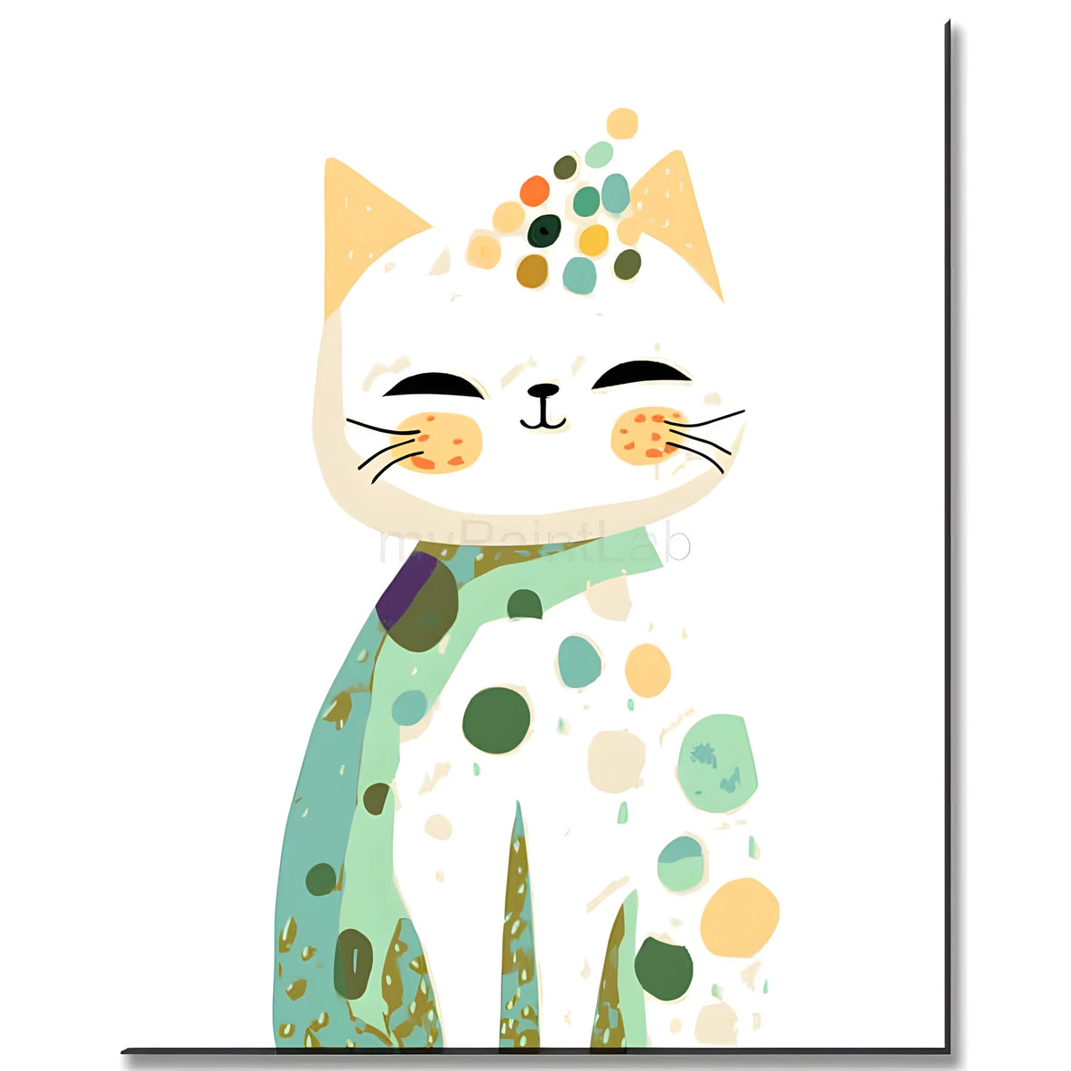 Painting by Numbers Woman Fox