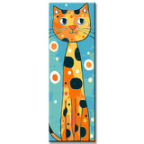 Painting by Numbers Orange Cat with Long Neck