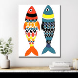 Painting by Numbers Art 2 Colorful Fish Head To Tail
