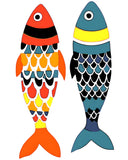 Painting by Numbers Art 2 Colorful Fish Head To Tail