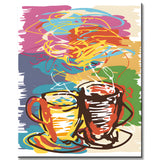 Paint by Numbers Free Art Mugs