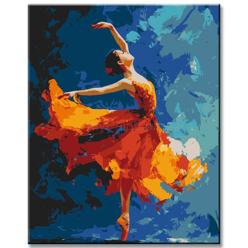 Painting by Numbers Dancer in The Light
