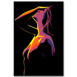 Painting by Numbers Abstract Art Woman