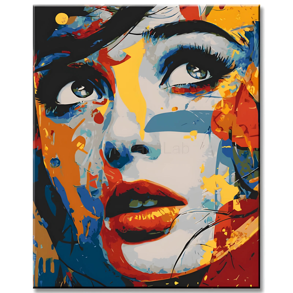 Painting by Numbers Mural Street Art