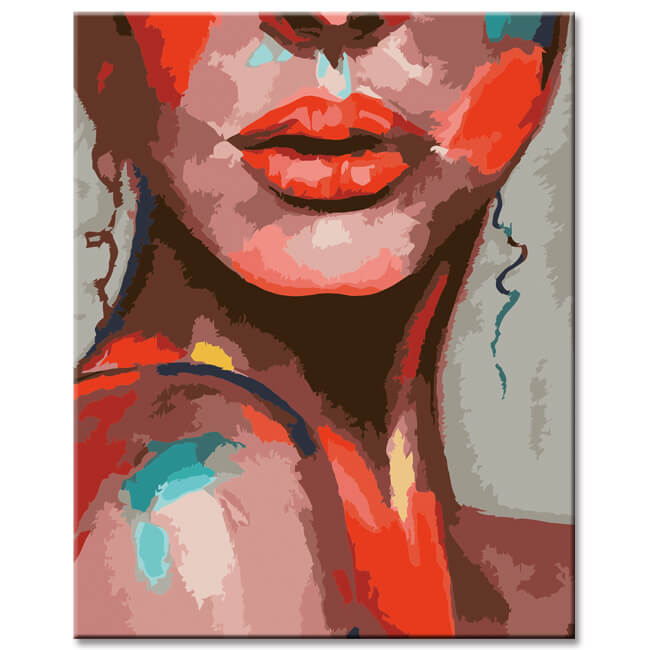 Painting by numbers emotions in colors shipping from DE