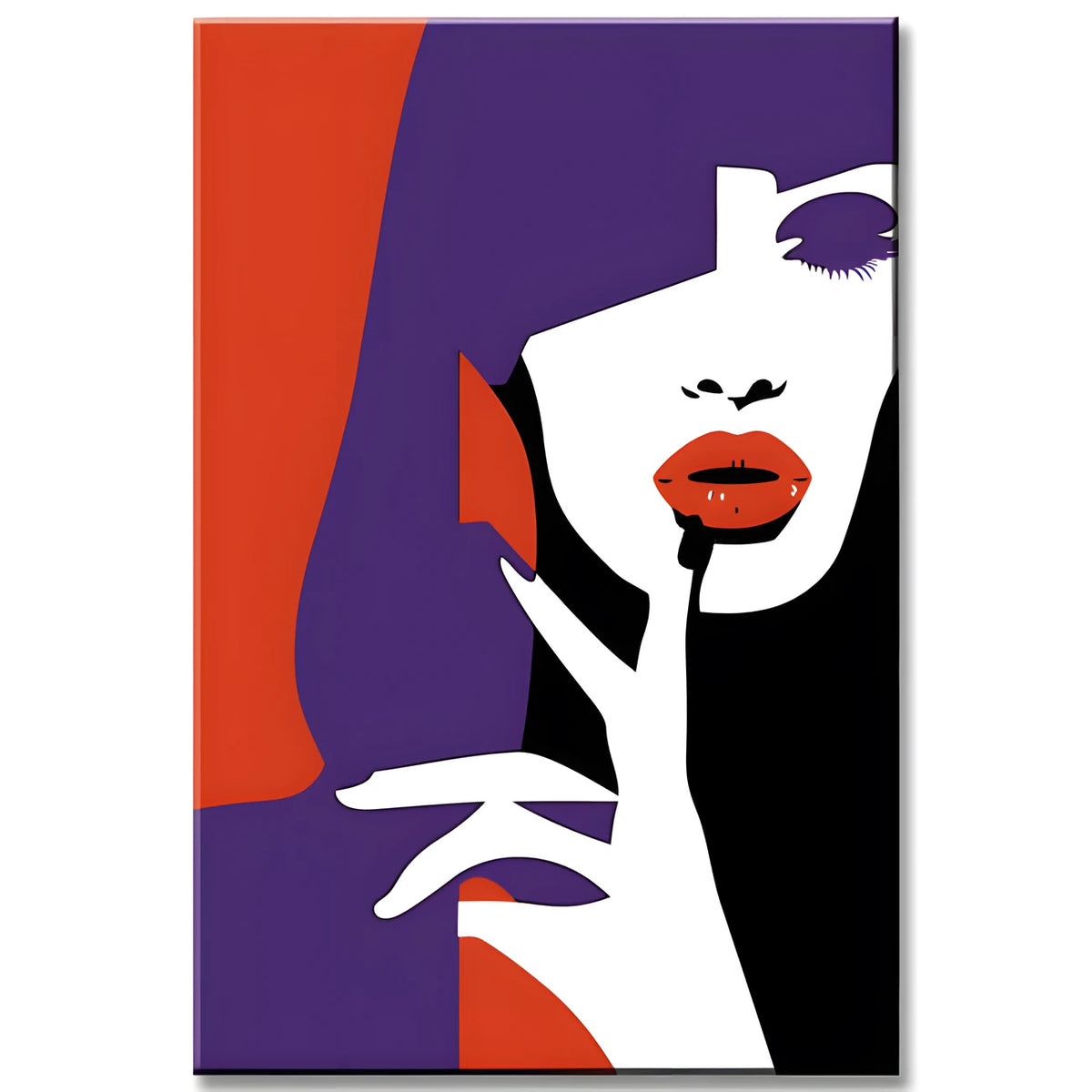 Paint by Numbers Abstract Women's Art