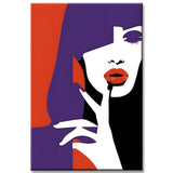 Paint by Numbers Abstract Women's Art
