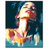 Painting by Numbers Abstract Girl