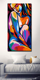 Painting by Numbers Abstract Nude Art