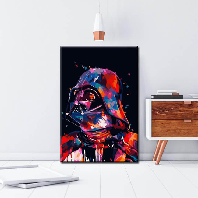 Paint by Numbers Star Wars Watercolor Shipping from DE