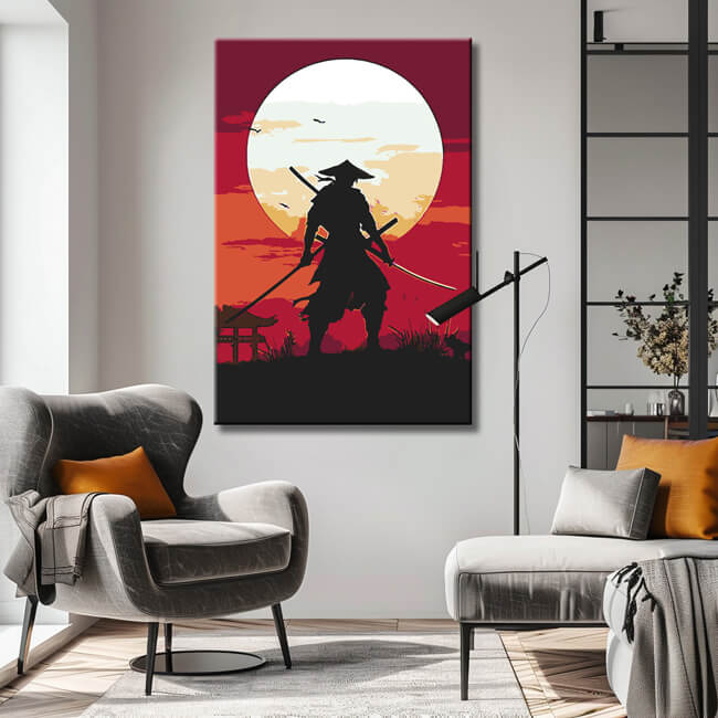 Painting by Numbers Samurai Warrior