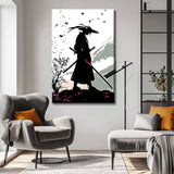 Painting by Numbers Black and White Samurai -