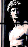Painting by Numbers David Body Art Statue 2-Panel