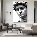 Painting by Numbers Statue of David Sculpture Art III