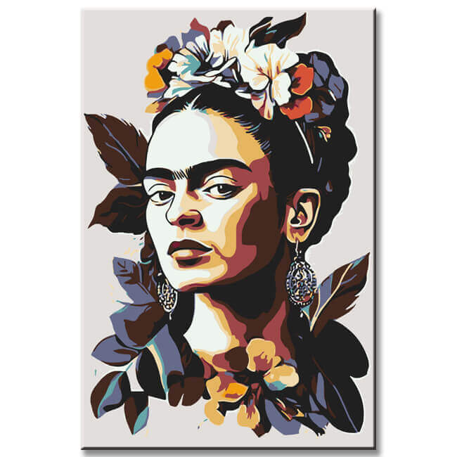 Paint by Numbers Frida Kahlo Art