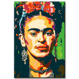 Painting by Numbers Portrait of Frida Kahlo
