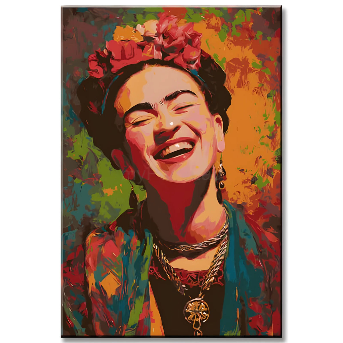 Paint by Numbers Frida Kahlo Portrait Art