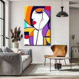 Painting by Numbers Geometric Art Abstract Woman