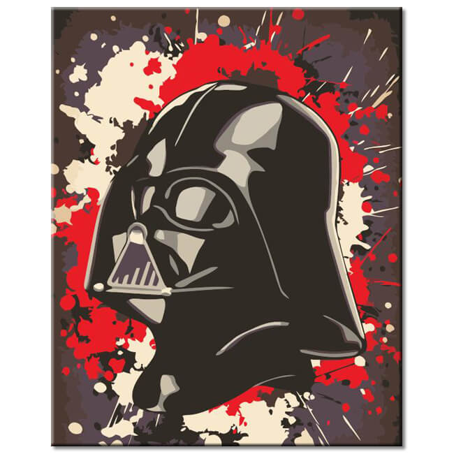 Paint by Numbers Red Blood Star Wars Shipping from DE
