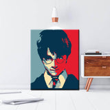 Painting by numbers Harry Potter portrait art shipping from DE