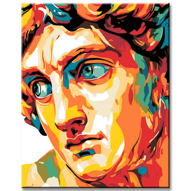 Painting by Numbers Abstract Art David