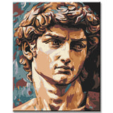 Painting by Numbers Bust Portrait David