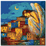 Painting by Numbers Sleeping Angel At Dusk