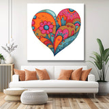 Painting by Numbers Abstract Art Love