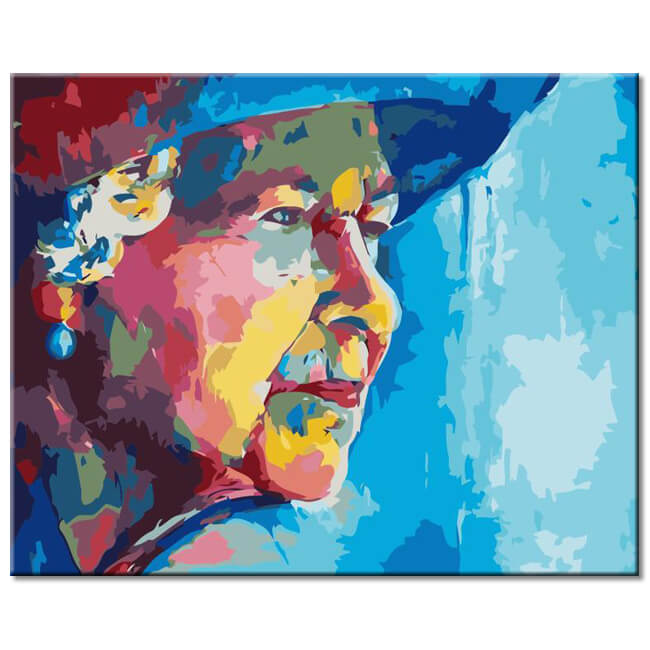 Painting by Numbers Queen Elizabeth II of England