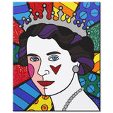 Painting by Numbers The Young Queen Queen of England Shipping from DE