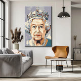 Painting by Numbers Old Queen Elizabeth II Portrait
