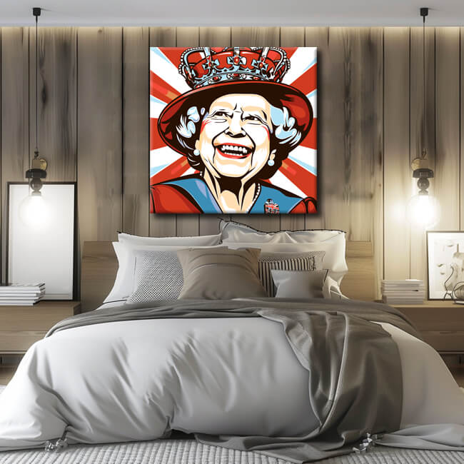 Painting by Numbers Smiling Queen Queen