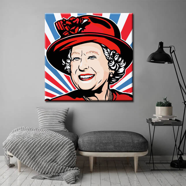 Painting by Numbers Smiling Queen Queen