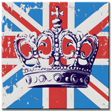 Painting by Numbers King's Crown on British Flag