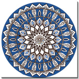 Paint by Numbers Colorful Round Mandala