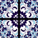 Painting by Numbers Square Mandala 4-Panel