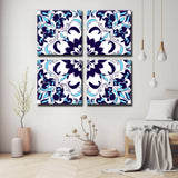 Painting by Numbers Square Mandala 4-Panel