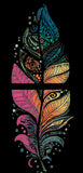 Painting by Numbers Mandala Feather 2-Panel