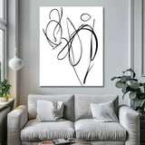 Painting by Numbers Art Minimalism Drawing Freedom