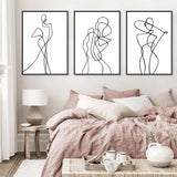 Painting by Numbers Art Minimalism Drawing Figure IV